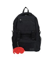 DOMDOM/ドムドム DOMDOM リュック バッグ バックパック ポップンドム メンズ レディース 30L 大容量 FRONT FLAP DAYPACK ブラック マルチ/505737374