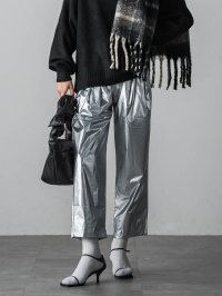 MAYSON GREY/メイソングレイ MAYSON GREY メタリックタフタリラックスパンツ≪洗濯機で洗える≫/505737621