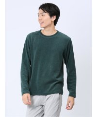 TAKA-Q/ジャガードモール クルーネック長袖Ｔシャツ メンズ Tシャツ カットソー カジュアル インナー ビジネス ギフト プレゼント/505737917