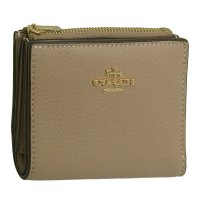 COACH/COACH コーチ BIFOLD SNAP WALLET バイフォールド スナップ 二つ折り 財布 レザー/505738204