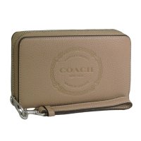 COACH/COACH コーチ LONG ZIP AROUND WALLET COACH HERITAGE ロング ジップ コーチ ヘリテージ 長財布 レザー/505738215