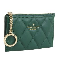 kate spade new york/KATE SPADE ケイトスペード CAREY SMOOTH QUILTING SMALL キャリー スムース キルティング レザー スモール ジップ カード/505738233