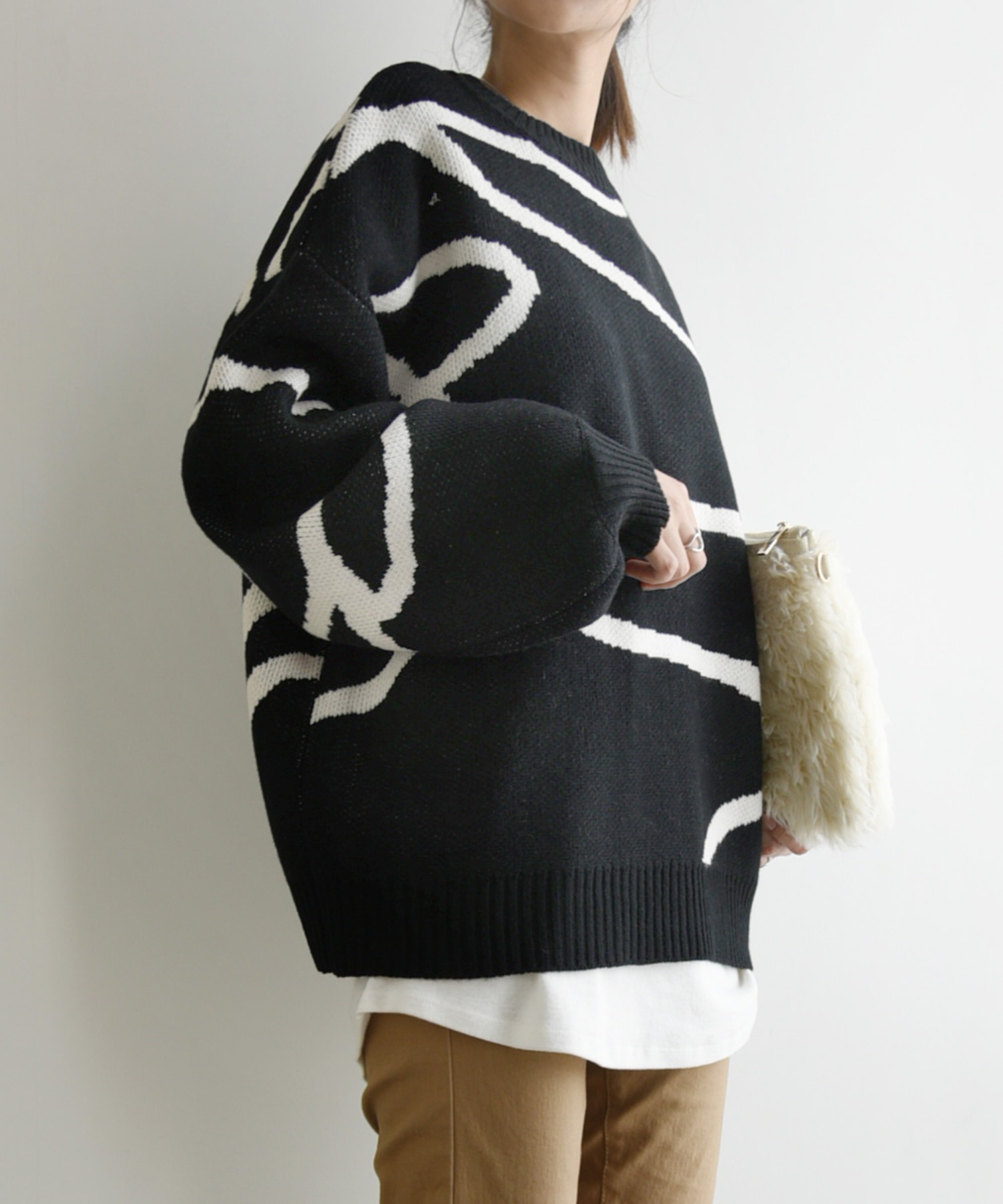 売れ筋商品|||イーブン アンド オド ニット&セーター レディース アウター Cardigan - black イーブン アンド オド ニット&セーター レディース アウター