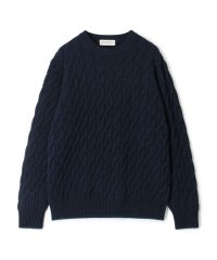 TOMORROWLAND MENS/TOMORROWLAND TRICOT スーパーファインラムウール ケーブルクルーネックプルオーバー/505739078