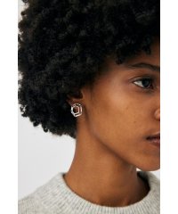 moussy/HEXAGON LINE EARRINGS/505739274