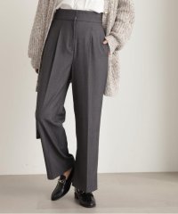 N Natural Beauty Basic/ムジハイウエストスラックスワイドパンツ/505739297