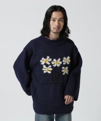 B'2nd/MacMahon Knitting Mills / Roll Neck Knit－5 Flower/505739341