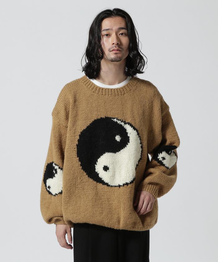 MacMahon Knitting Mills / Roll Neck Knit－Big Yin&Yang(505739342