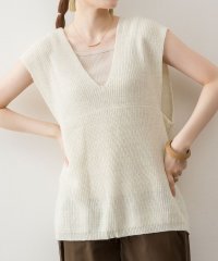 atONE/アットワン atONE 深Vネックニットベスト/505739854