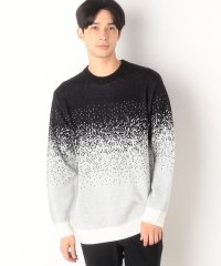 COMME CA ISM MENS/モノトーン グラデーションニット/505711457