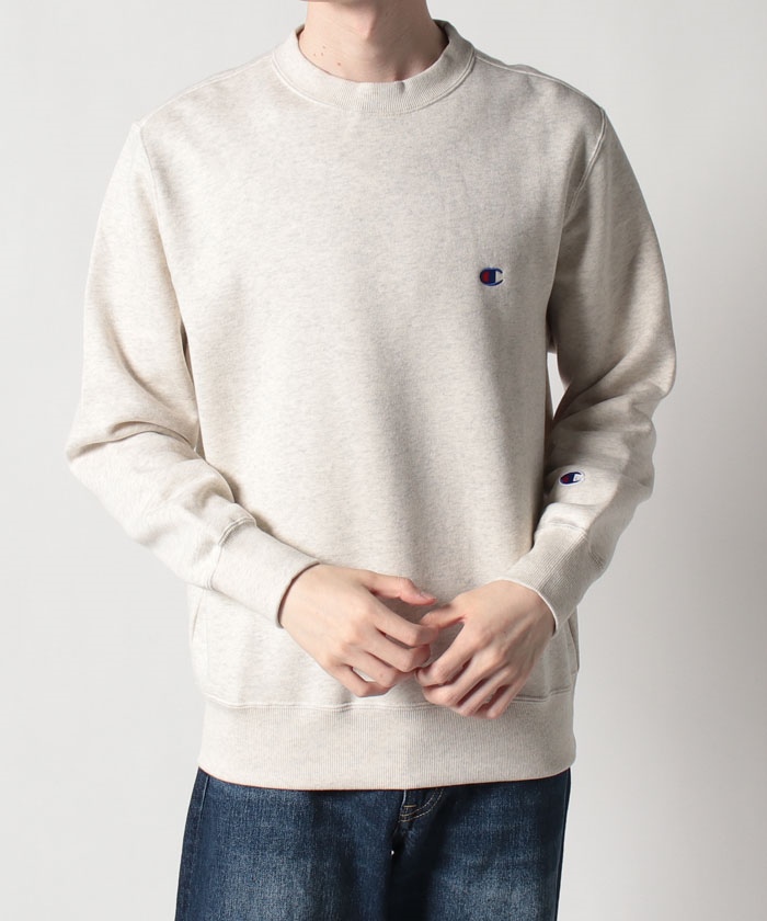 セール10%OFF】【Champion/チャンピオン】クルーネック ワンポイント