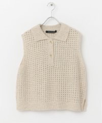 URBAN RESEARCH DOORS/mizuiro ind　short vest with collar/505742986