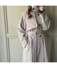 JUNOAH/ジュノア JUNOAH 2wayスタンドカラーヨークコート/505018602