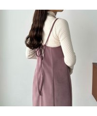 callautia/カラウティア callautia callautia ベロア調Iラインキャミワンピース/505068271