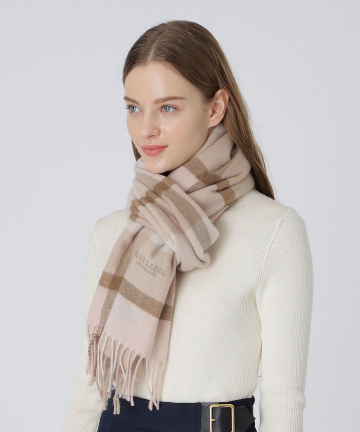 BURBERRY CRESTBRIDGE カシミヤマフラー クレストブリッジ