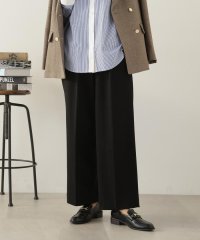 N Natural Beauty Basic/ムジハイウエストスラックスワイドパンツ/505739297