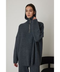 RIM.ARK/Hood over knit tunic/505742717