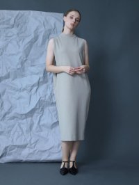 Aga/アーガ Aga ジョーゼットボトルネックワンピース/505743612