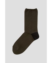 MHL./CONTRAST HEEL COTTON SOCKS/505743710