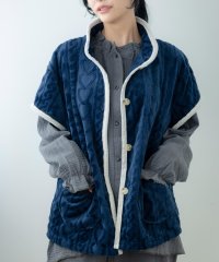 fran de lingerie/フランデランジェリー fran de lingerie ふんわり軽くて暖かいmemory fleece (メモリーフリース)着れるブランケット！ショートガウン /505744055