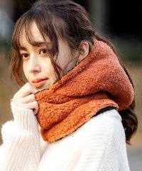 Rocky Monroe/ロッキーモンロー Rocky Monroe フードウォーマー ボア フリース ネックウォーマー スヌード メンズ レディース マフラー ネックガード リバーシブ/505745135