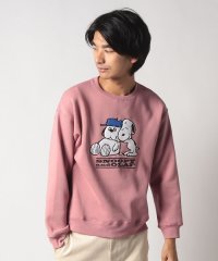 OUTDOOR PRODUCTS/【OUTDOORPRODUCTS】PEANUTS 起毛 トレーナー スウェット 11オンスの肉厚生地 ドロップショルダー シルエット/505736924