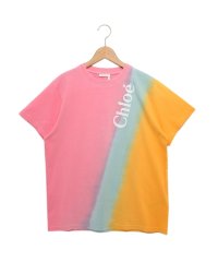 Chloe/クロエ Tシャツ カットソー リサイクル オーガニックコットン ピンク マルチカラー レディース CHLOE CHC23AJH011816ZA 6ZA/505747032