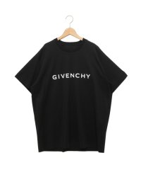 GIVENCHY/ジバンシィ Tシャツ カットソー ブランドロゴ アーキタイプ オーバーサイズTシャツ 4G ロゴ ブラック メンズ GIVENCHY BM716N3YAC 00/505747038