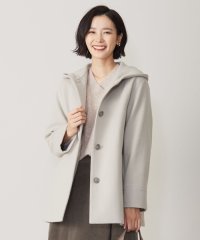 J.PRESS LADIES（LARGE SIZE）/ショートビーバー フーデッド コート/505747358