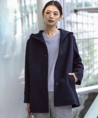 J.PRESS LADIES（LARGE SIZE）/ショートビーバー フーデッド コート/505747358