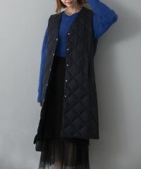 URBAN RESEARCH ROSSO/TAION　V NECK LONG DOWN GILET/505747750