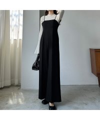 Louere/ルエレ Louere Louere ハイウエストサロペットパンツ/505636819