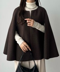 callautia/カラウティア callautia callautia スリットスリーブケープコート/505653979