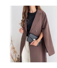 FILLOU/フィルー FILLOU FILLOU スリットスリーブチェスターコート/505674200