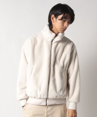 JEANS MATE/ジーンズメイト JEANS MATE 【UNIIT】エコファー フェイクファー オーバーサイズ ビッグカラー ジャケット 大きめ襟 もこもこ ふわふわ/505738491