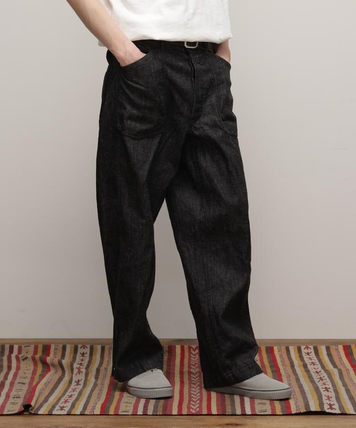 セール 30%OFF】JAPAN NEP DENIM BAKER PANTS/ジャパン