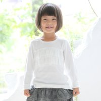 BACKYARD FAMILY/バックヤードファミリー BACKYARD FAMILY 【Aenak】フォーマル2段フリルTシャツ/505747159