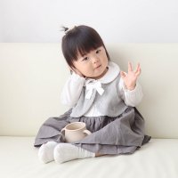 BACKYARD FAMILY/バックヤードファミリー BACKYARD FAMILY 【Aenak】ボレロリボン付きフォーマル風ロンパース/505747161