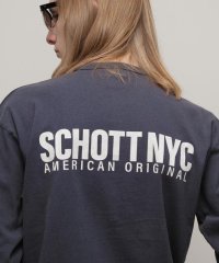 Schott/直営限定/LS T－SHIRT SCHOTT NYC/ロングTシャツ ショット ニューヨーク/505748059