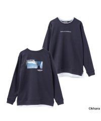 MAC HOUSE(men)/EVANGELION エヴァンゲリオン ポンチ素材 プリントクルー長袖Tシャツ 172184MH/505748288