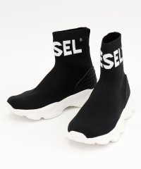 DIESEL/ディーゼル DIESEL DIESEL(ディーゼル)Kids & Junior ロゴプリントハイカットソックススニーカー/505748307