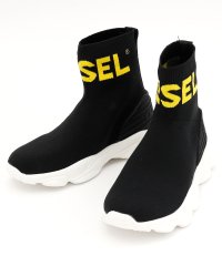DIESEL/ディーゼル DIESEL DIESEL(ディーゼル)Kids & Junior ロゴプリントハイカットソックススニーカー/505748307