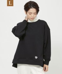 エヴェックス バイ クリツィア　Lサイズ/23AW＊Wings掲載＊【L】【ウォッシャブル】タイガーパッチソフト裏毛チュニックプルオーバーカットソー/505748390