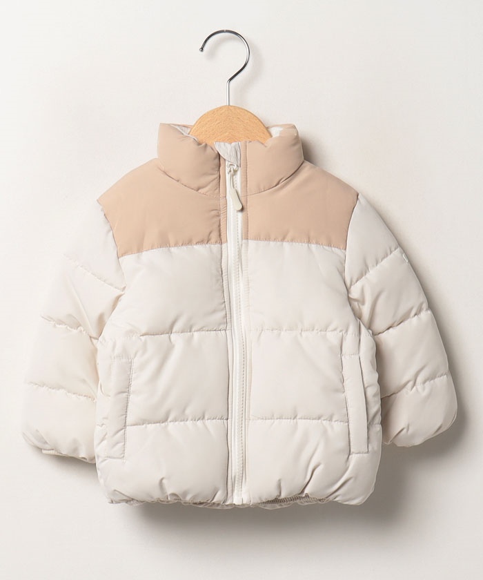 【PETIT BATEAU】新品未使用 S 中わた リバーシブルジャケット セール】中綿入りジャケット（ダウンジャケット/コート）｜PETIT