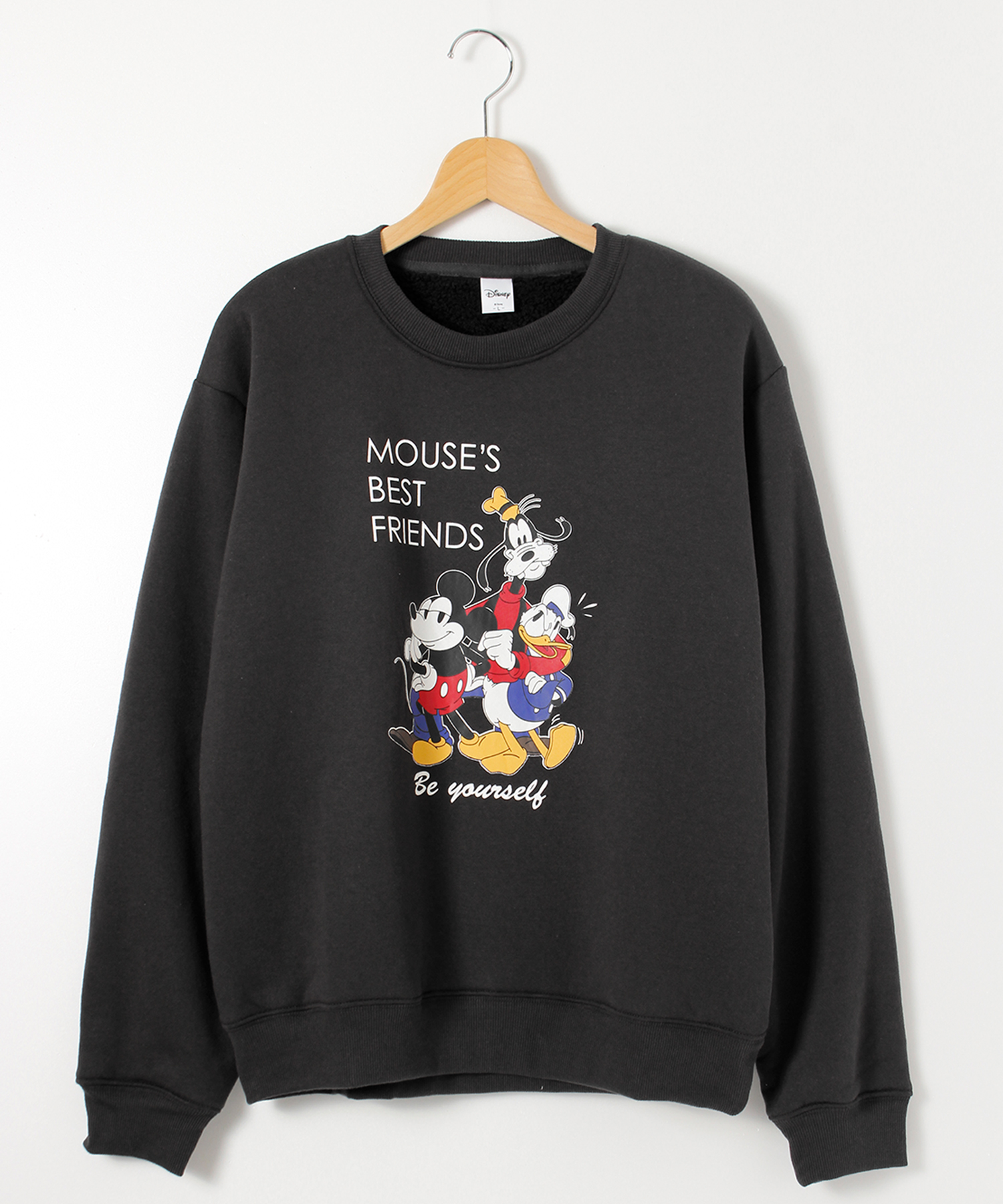 レディース 古着 90s USA製 Disney ミッキー ミニー ハグ BIG