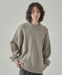 JUNRed/モールクルービッグニット/505748083