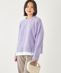 SHIPS Colors WOMEN/SHIPS Colors:〈手洗い可能〉CASHMILE(R) サドル ショルダー ニット/505750228