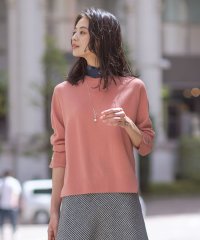 J.PRESS LADIES（LARGE SIZE）/【洗える】SEMI WORSTED WOOL クルーネック ニット/505638430