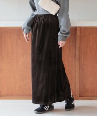 MAISON BREEZE/【MAISON BREEZE】ベロア ロングスカート ストレート KNF037/505738616