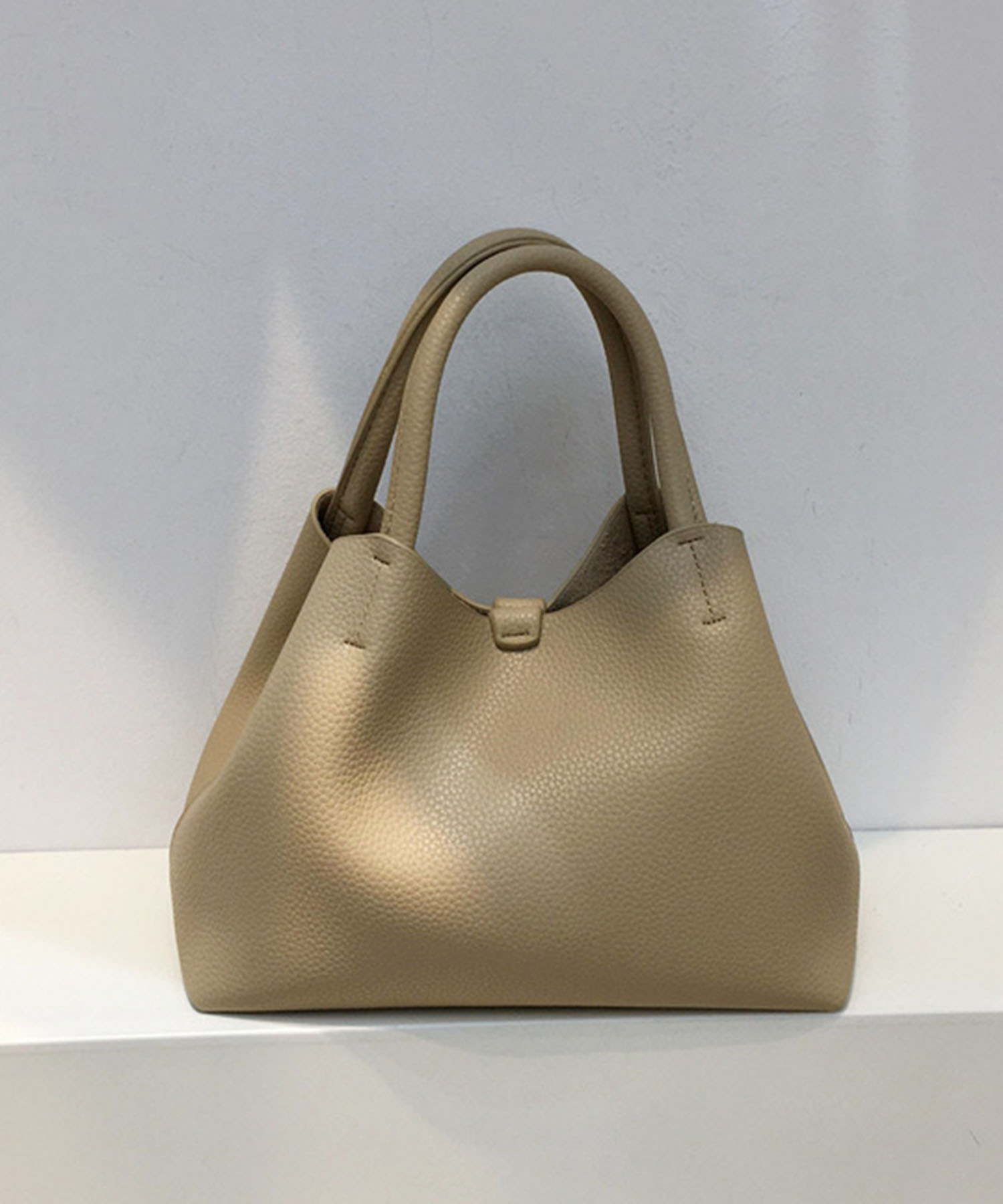 Maison Margiela ツートーン ミニ レザー ハンドバッグ Amazon | [メゾンマルジェラ]ハンドバッグ ショルダーバッグ S